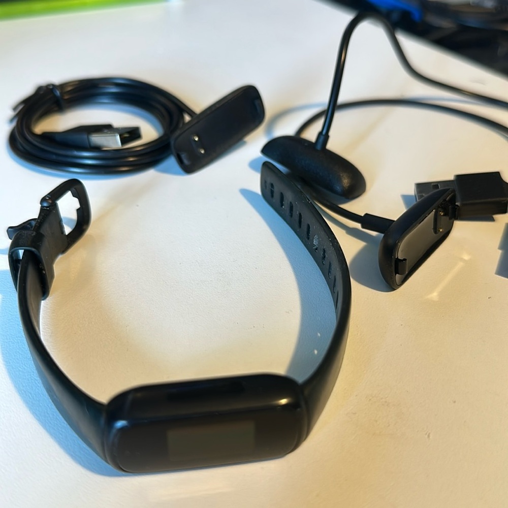 Fitbit Inspire 3 and Chargers